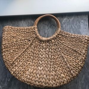 Zara Raffia Tote